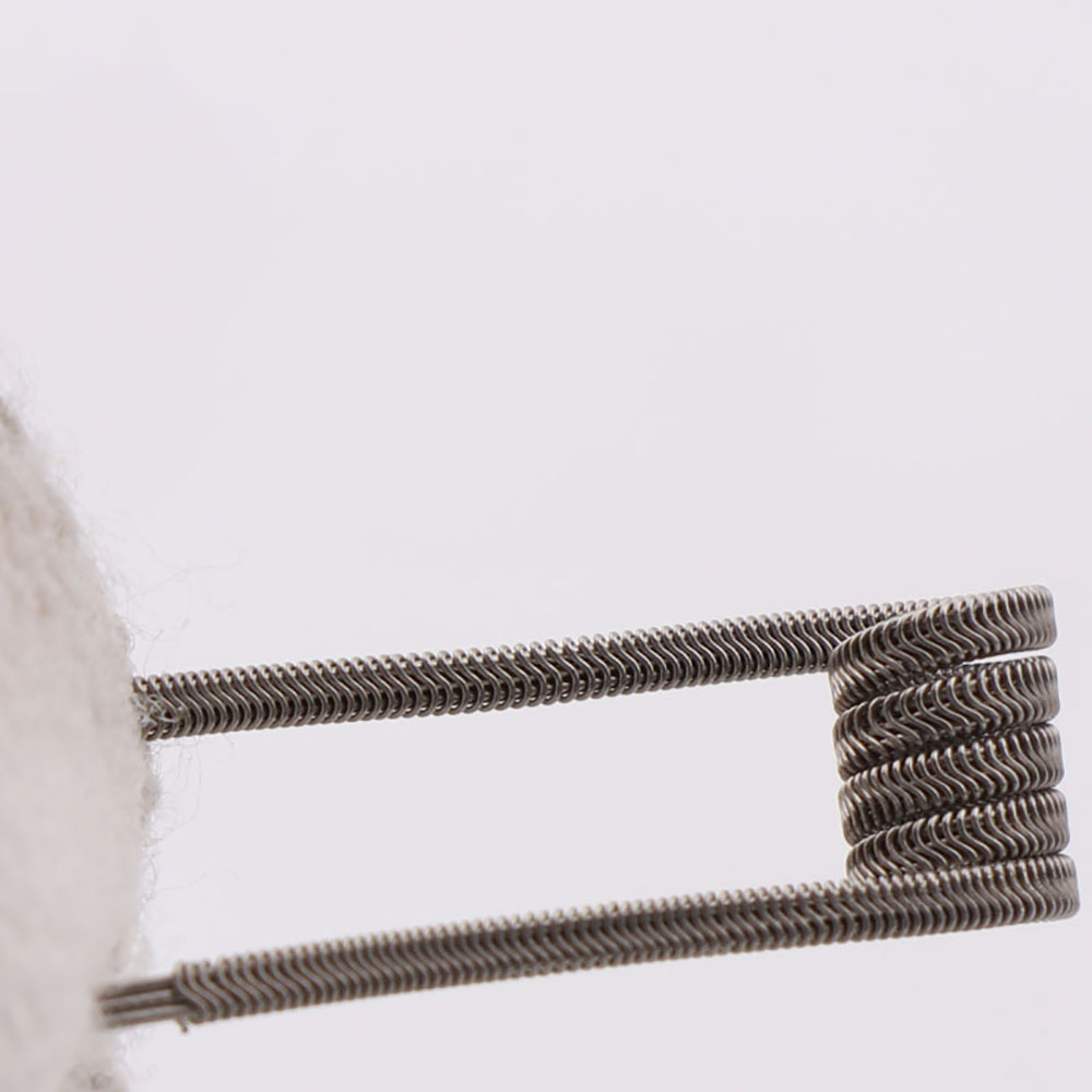 NEW XFKM 100PCS/box NI80/A1/SS - Clapton Wire Pre Built reseña y precio