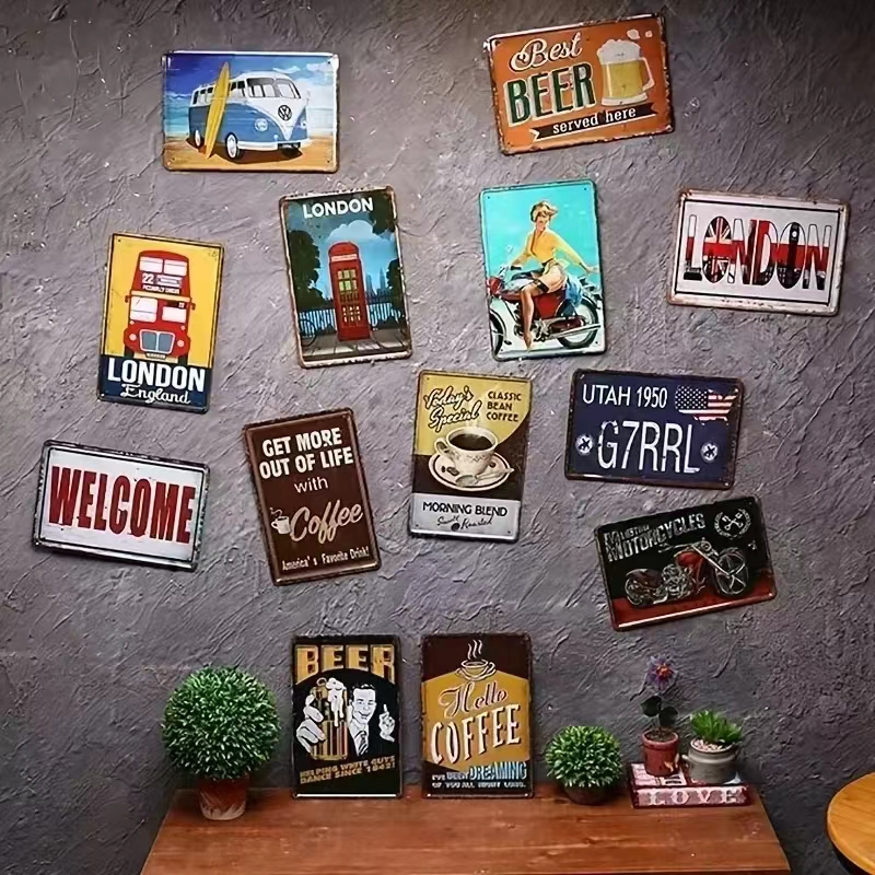 （2D Tin painting）Safety Sign 1 - Vaping Store reseña y precio