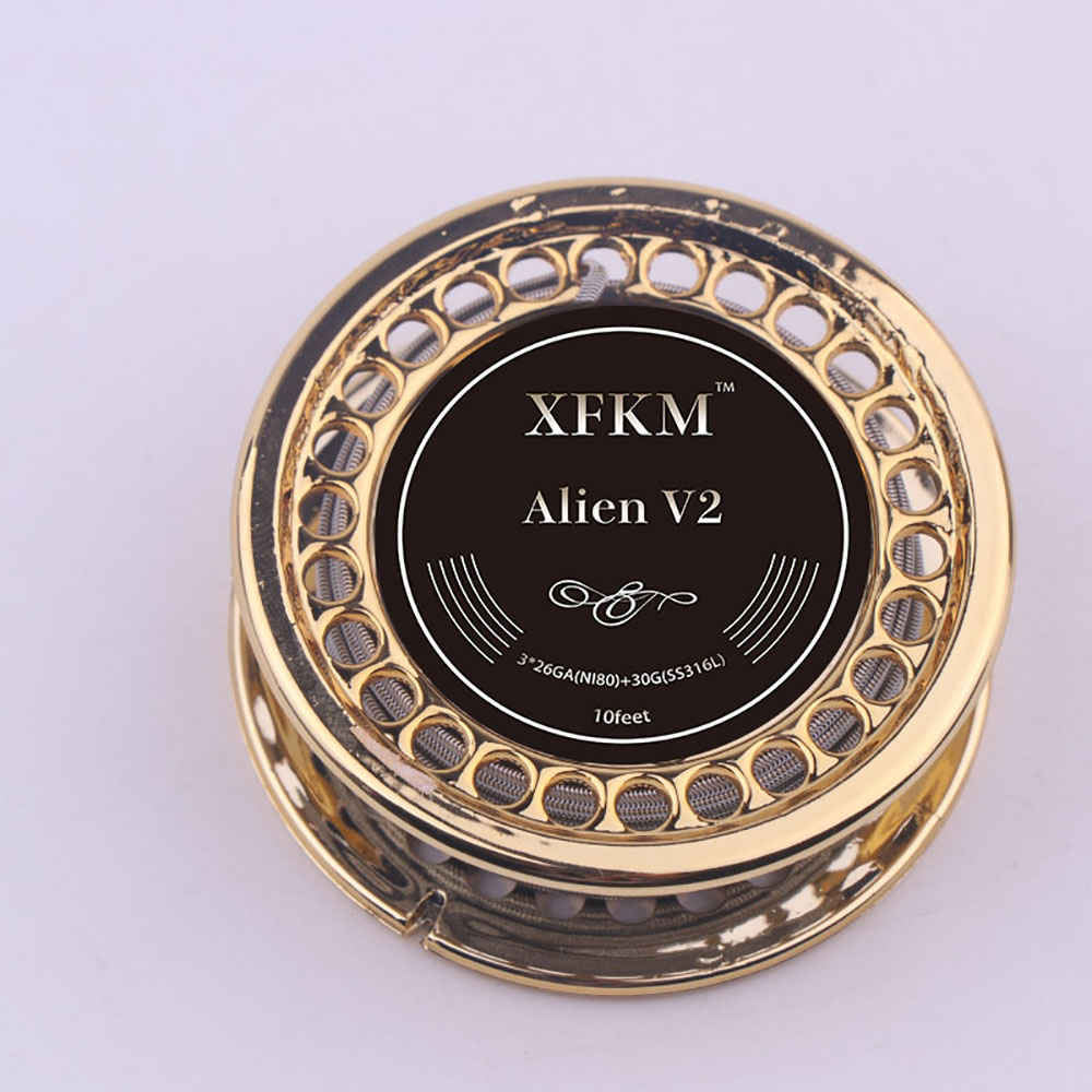 XFKM 5M/roll NI80/A1/SS316L Al - Clapton Wire Pre Built reseña y precio