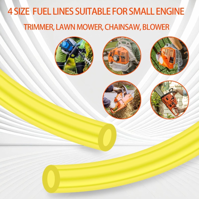 Yellow Fuel Line Hose Set 2x3. - Weed Vaping Accessories reseña y precio