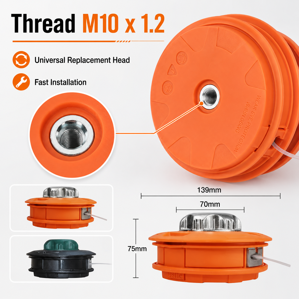 Automatic Grass Trimmer Head,  - Dry Herb Vaping Accessories reseña y precio