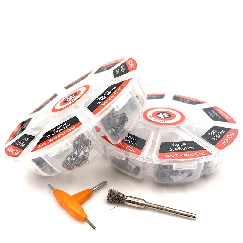 Seawolf Prebuilt Coil 8 Styles - Clapton Wire Pre Built reseña y precio