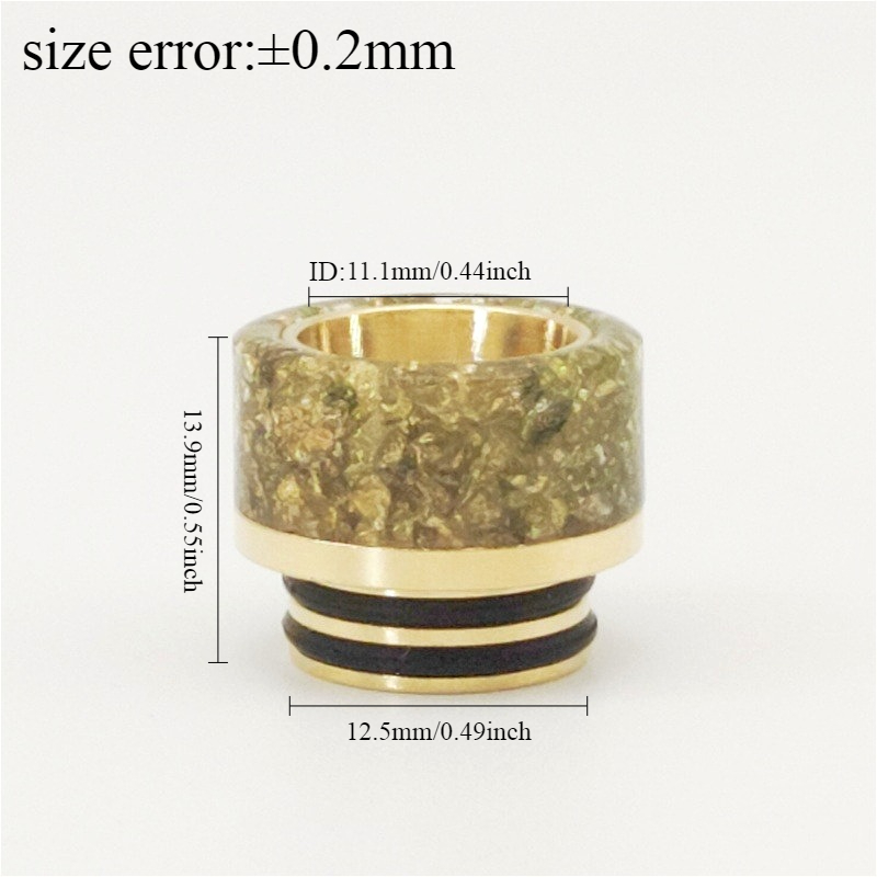 1PC Large Bore 810 Drip Tip St - Drip Tip Resin reseña y precio