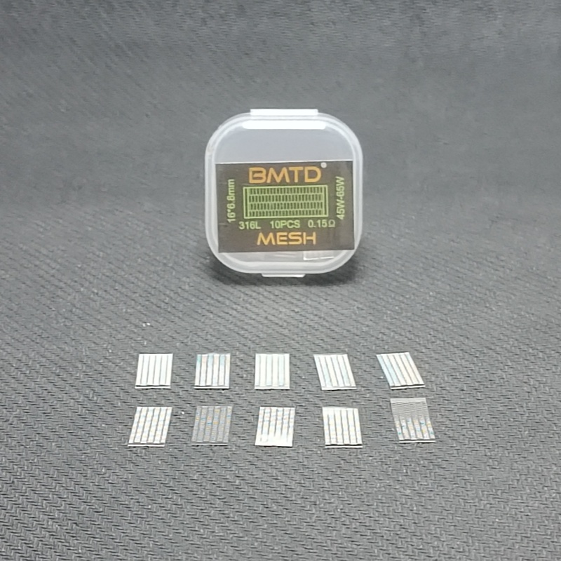 5pcs BMTD PreBuilt Coil SS316  - Stainless Wire Ss316 reseña y precio