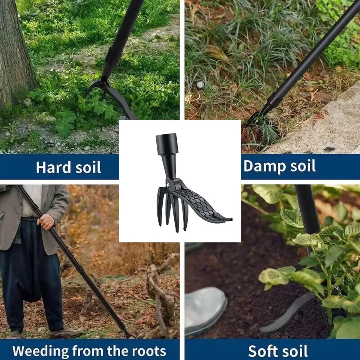 Stand Up Weed Puller Tool with - Dry Herb Vaping Accessories reseña y precio