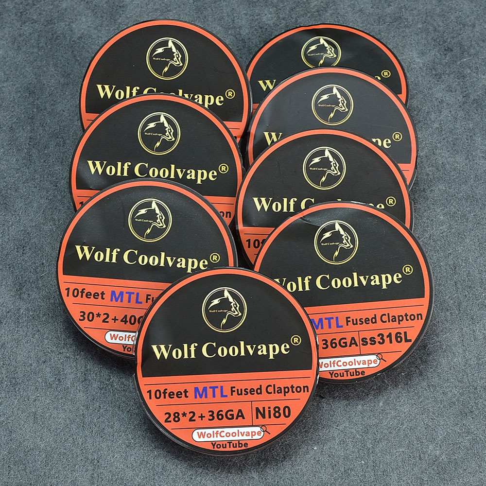 10Feet NI80/A1/SS316L MTL Fuse - Clapton Wire Pre Built reseña y precio