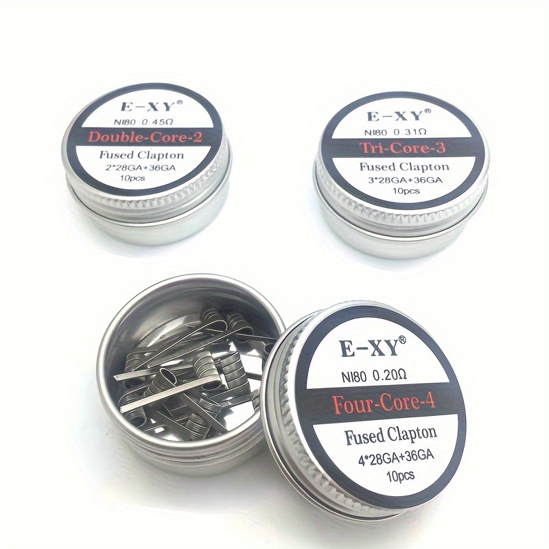 10pcs/box, Nichrome Fused Clap - Coil Building Kit reseña y precio