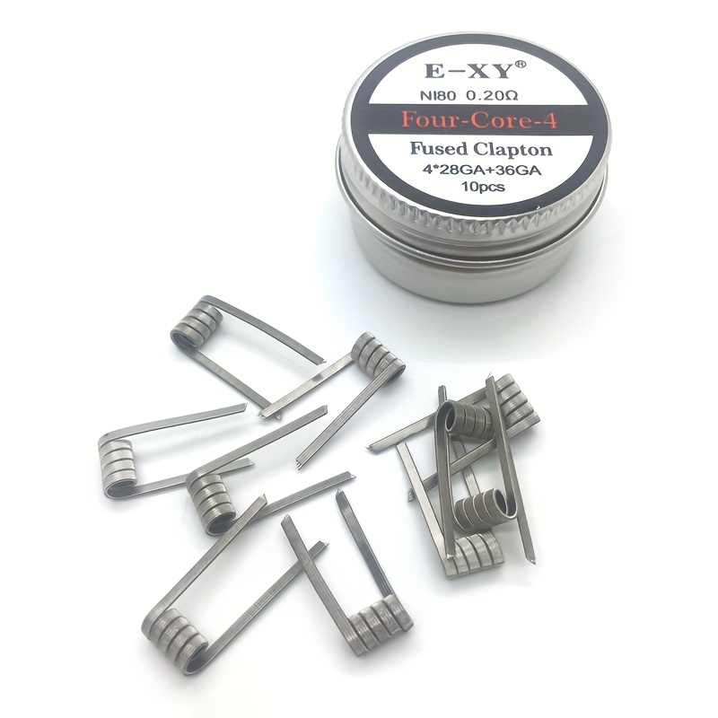 10pcs/box, Nichrome Fused Clap - Coil Building Kit reseña y precio
