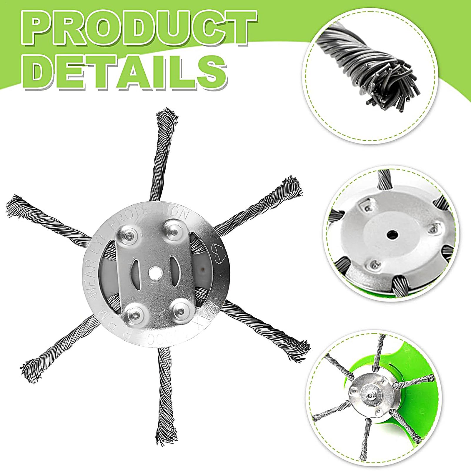 Steel Grass Trimmer Head Cutte - Dry Herb Vaping Accessories reseña y precio