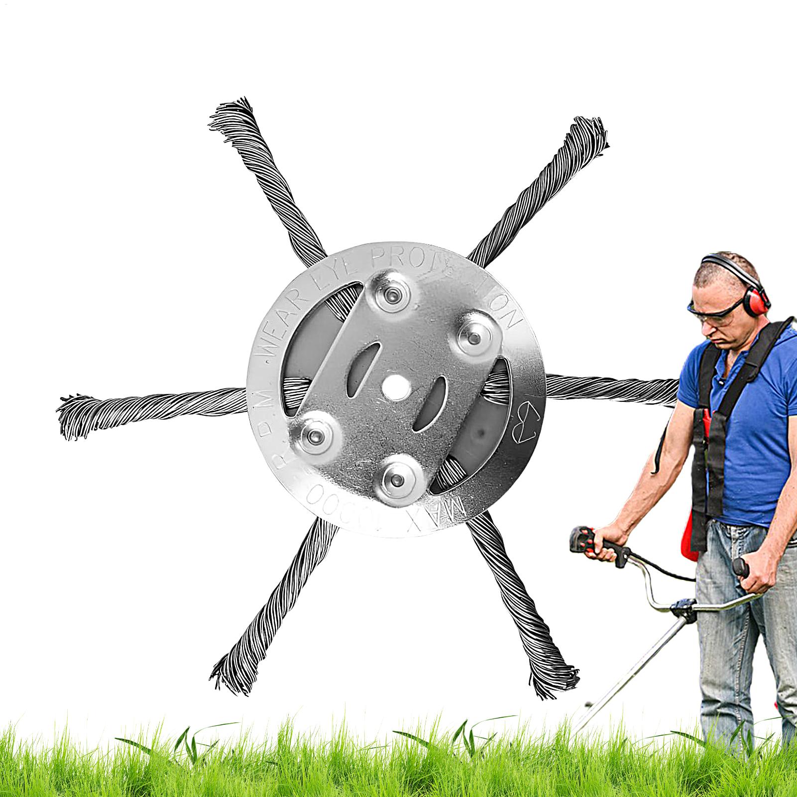 Steel Grass Trimmer Head Cutte - Dry Herb Vaping Accessories reseña y precio