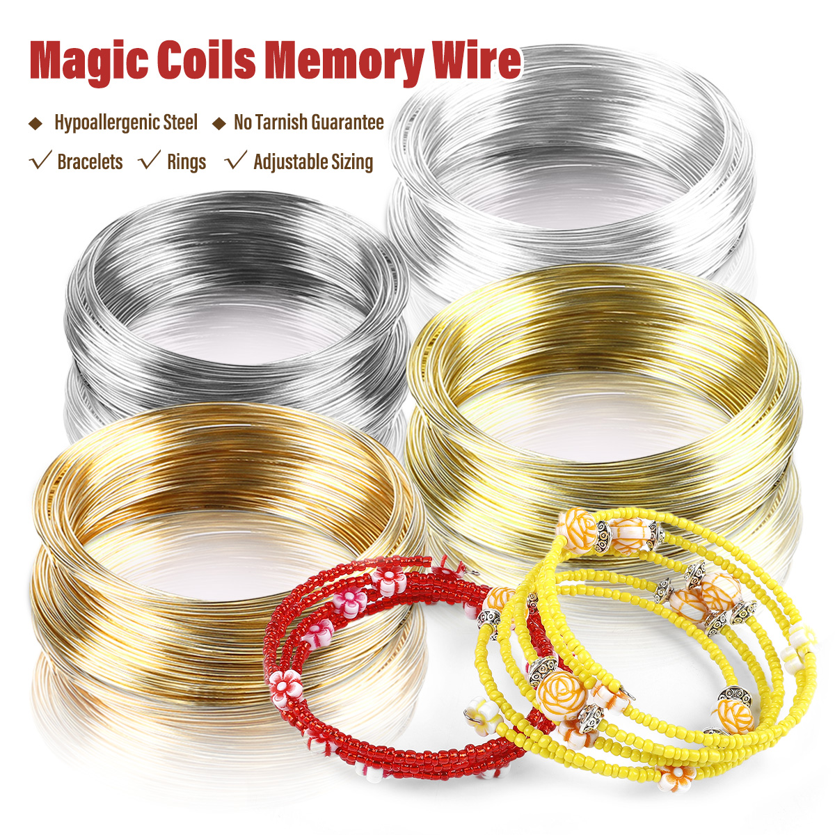 0.6mm Stainless Steel Memory W - Coil Building Kit reseña y precio