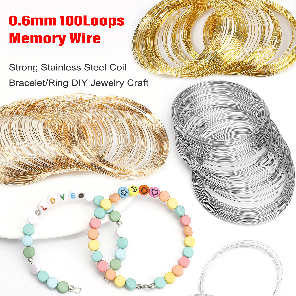 0.6mm Stainless Steel Memory W - Coil Building Kit reseña y precio