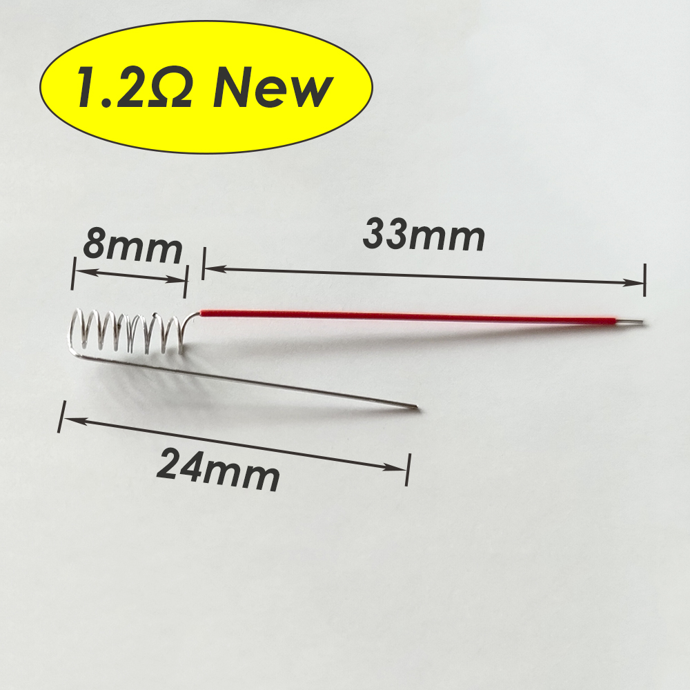 50/100pcs Resistance A1 1.2ohm - Coil Building Kit reseña y precio