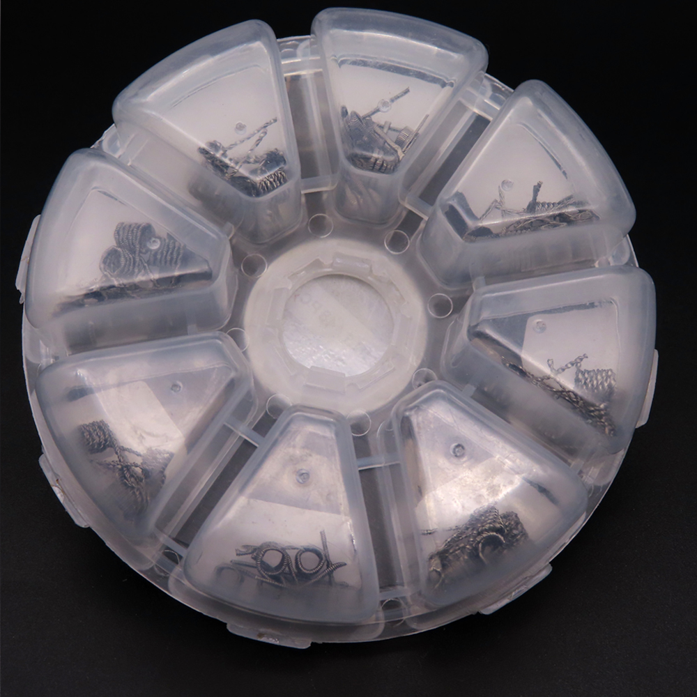 48pcs/set Premade Coils RTA RD - Clapton Wire Pre Built reseña y precio