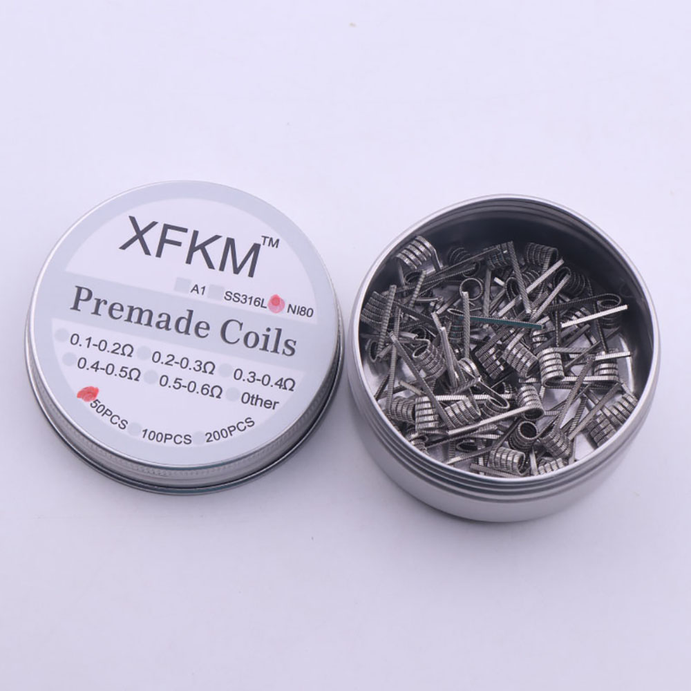NI80 50/100 PreBuilt Inner Dia - Clapton Wire Pre Built reseña y precio