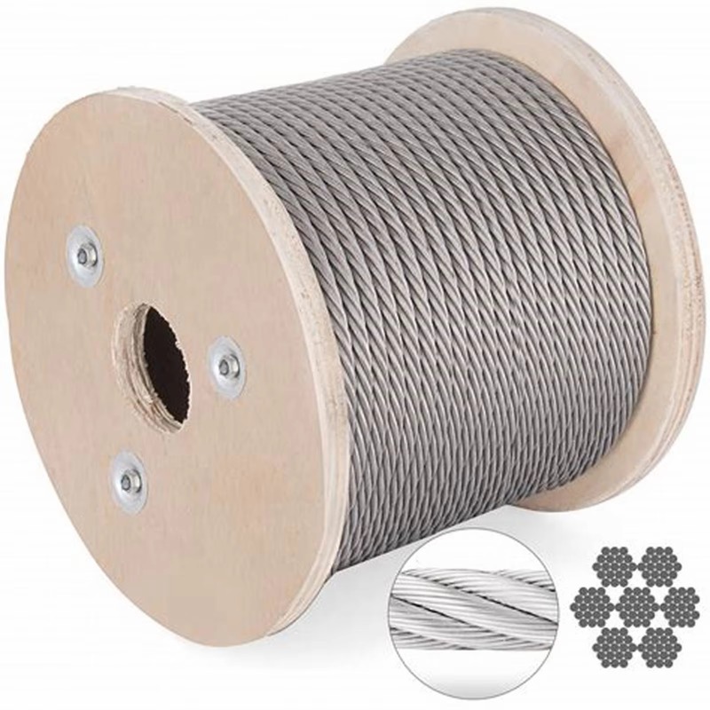 Wire Rope 7X19 Diameter 3.18mm - Stainless Wire Ss316 reseña y precio