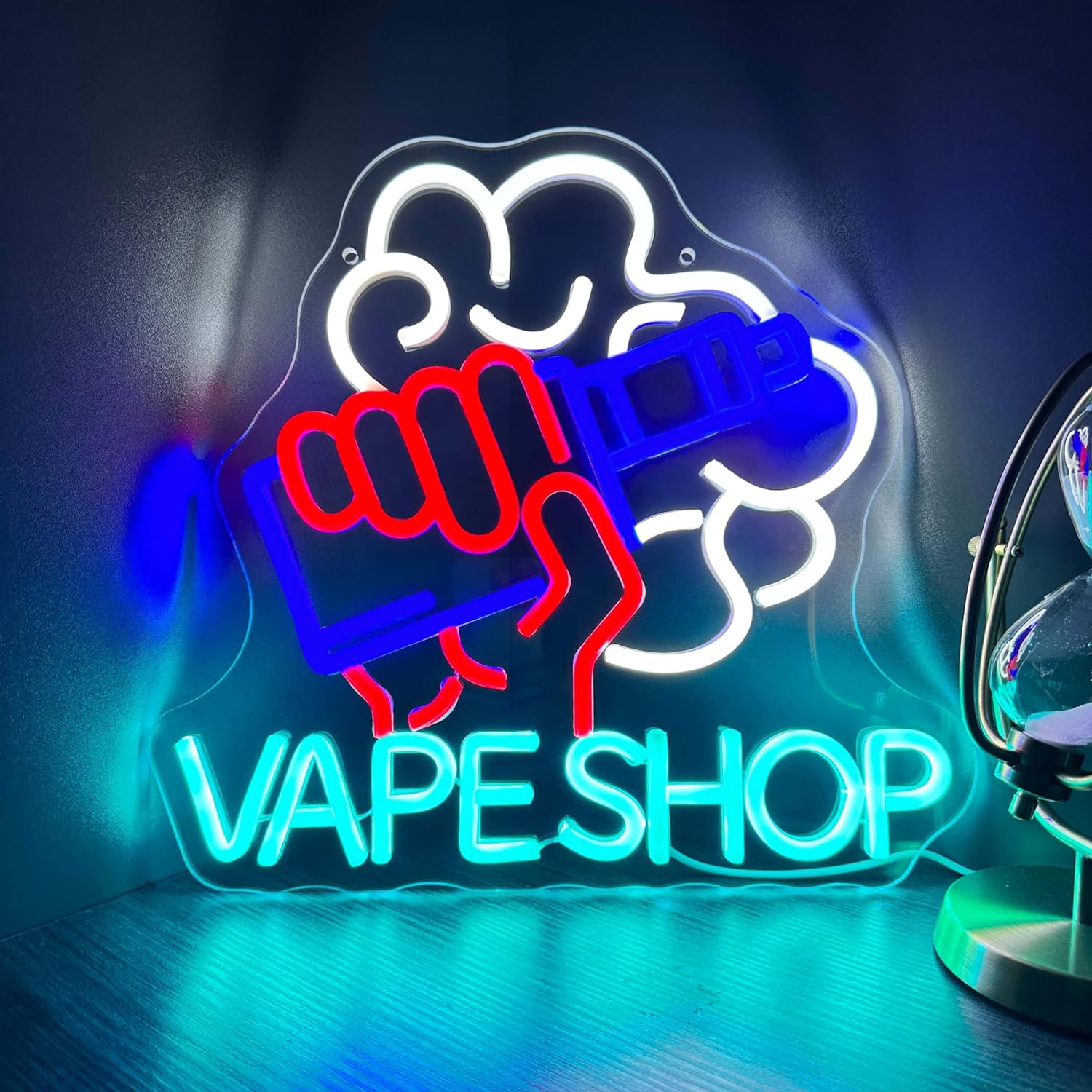 Vape Shop Neon Sign LED Neon L - Vaping Store reseña y precio
