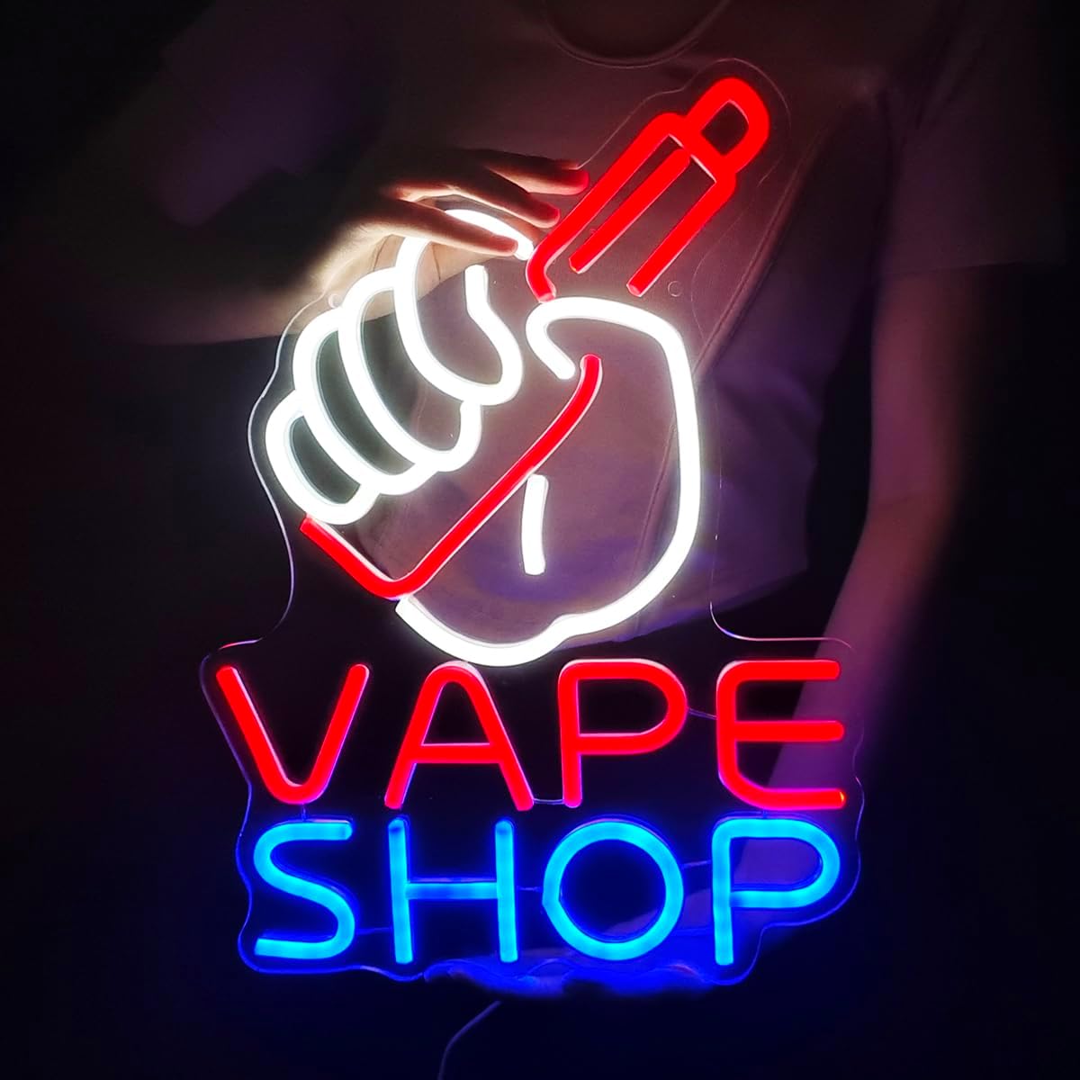 VAPE Shop Neon Sign for Smoke  - Vaping Store reseña y precio