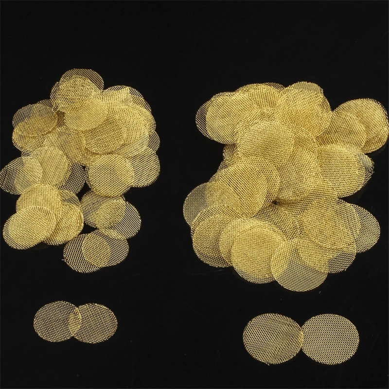 100pcs/Lot 20mm Brass Copper S - Weed Vaping Accessories reseña y precio