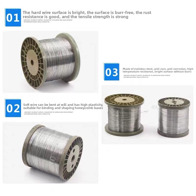 100m/lot 0.1mm 0.2mm 0.3mm 0.4 - Stainless Wire Ss316 reseña y precio