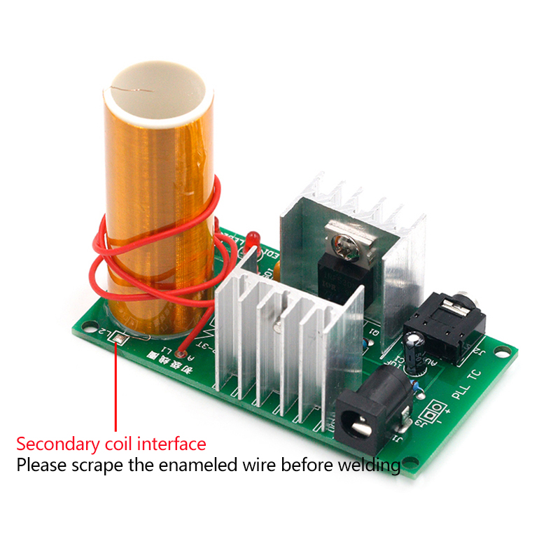 Mini Tesla Coil DIY Electronic - Coil Building Kit reseña y precio